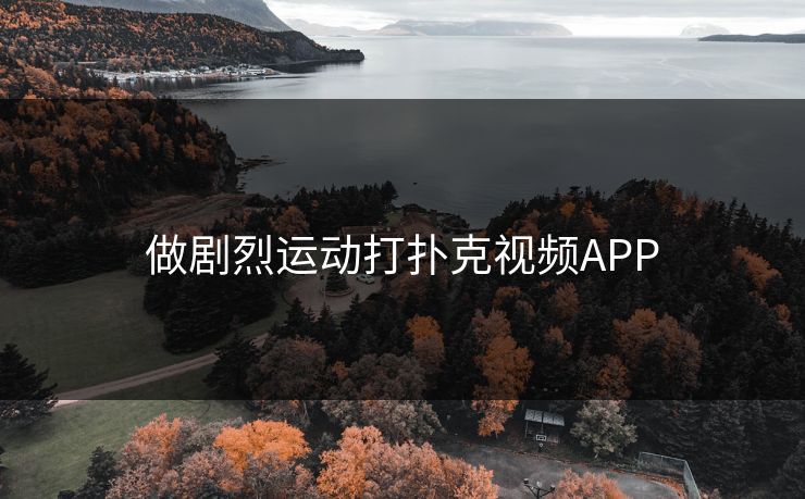 做剧烈运动打扑克视频APP